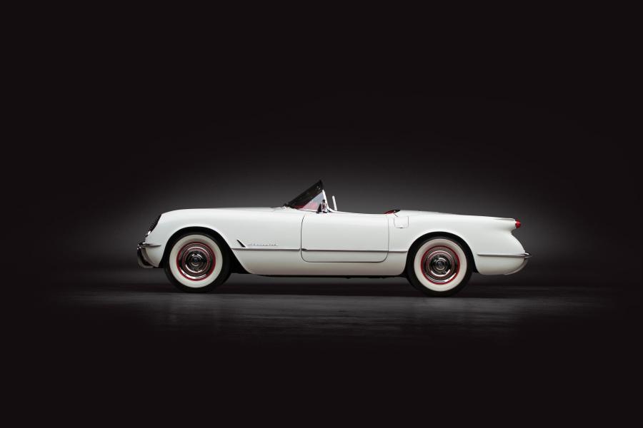 Chevrolet Corvette Polo White 1954 года  (фото 17 из 40)